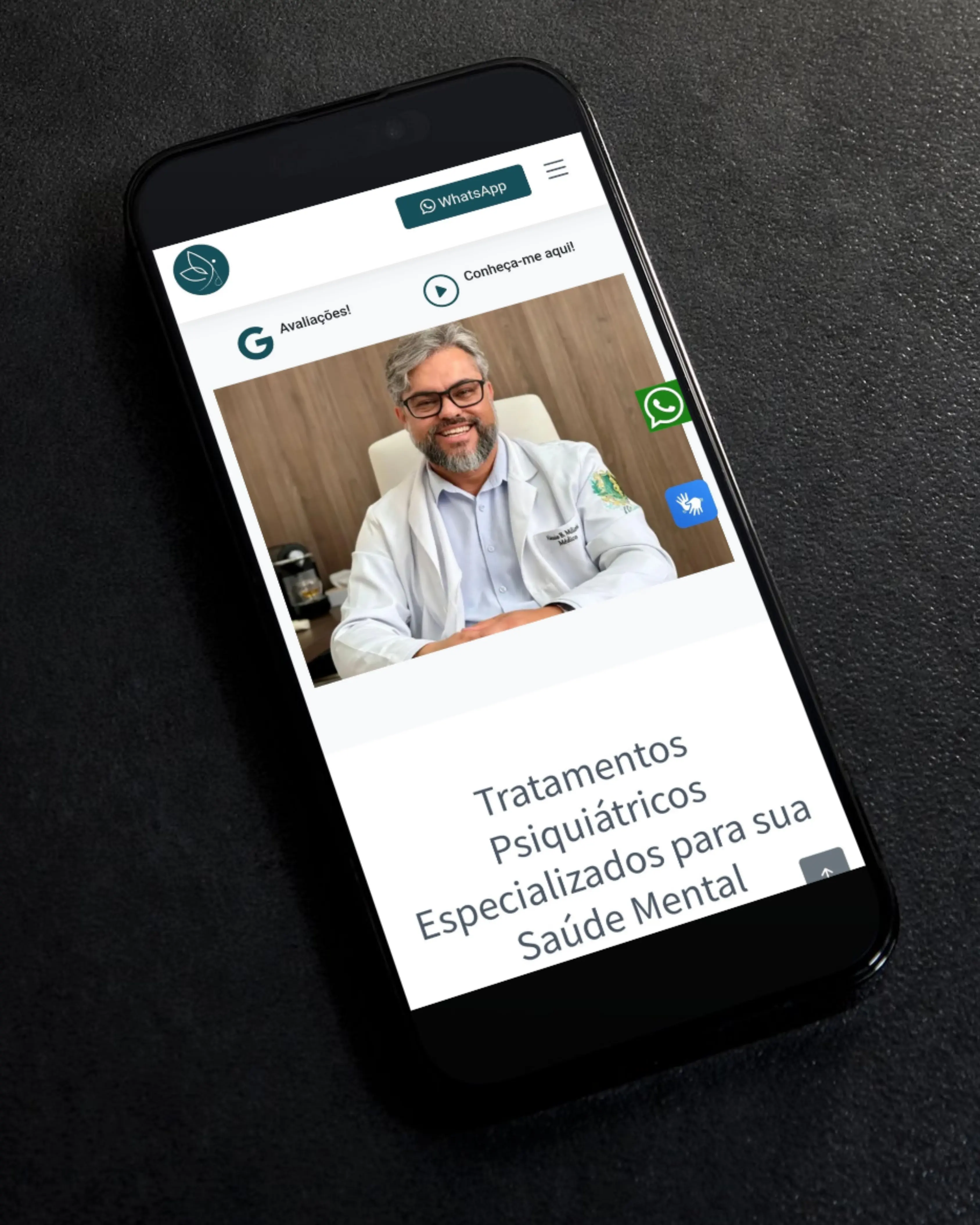 Criação de Sites - Dr. Aléssio Miliorini